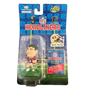 Vintage Steve Young San Francisco 49ers Figurine Headliners Corinthian NFL New
